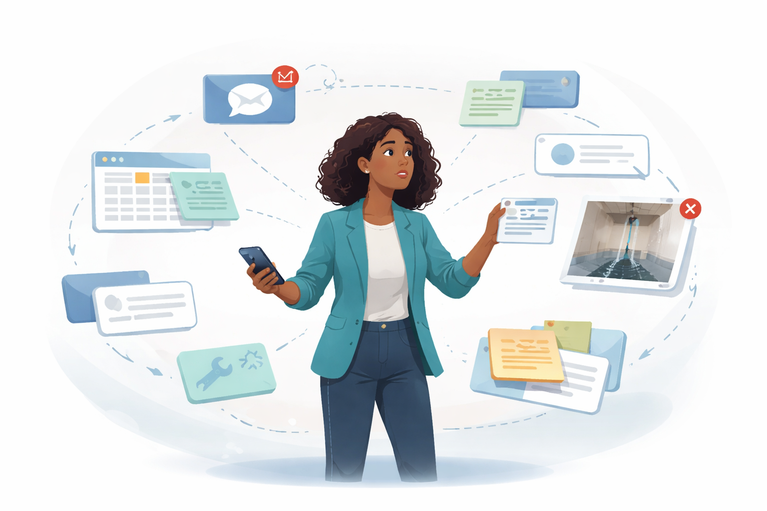 Notification overload vs. missed updates